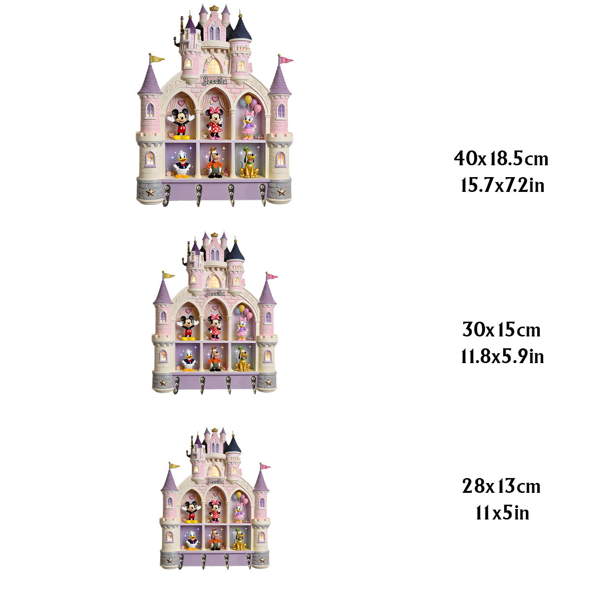 Friends - Personalized Mouse Custom Shaped Hanging Rack