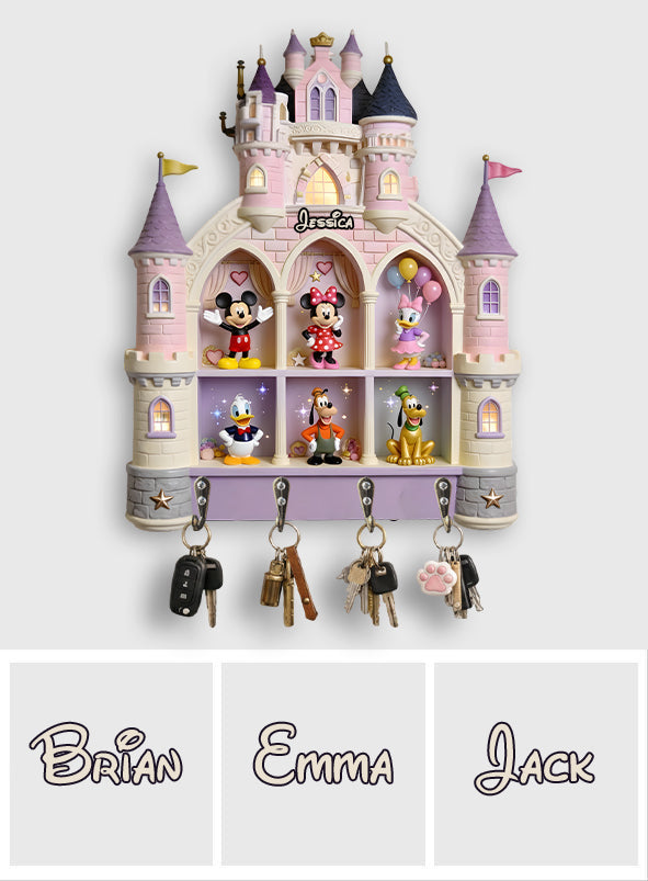 Friends - Personalized Mouse Custom Shaped Hanging Rack