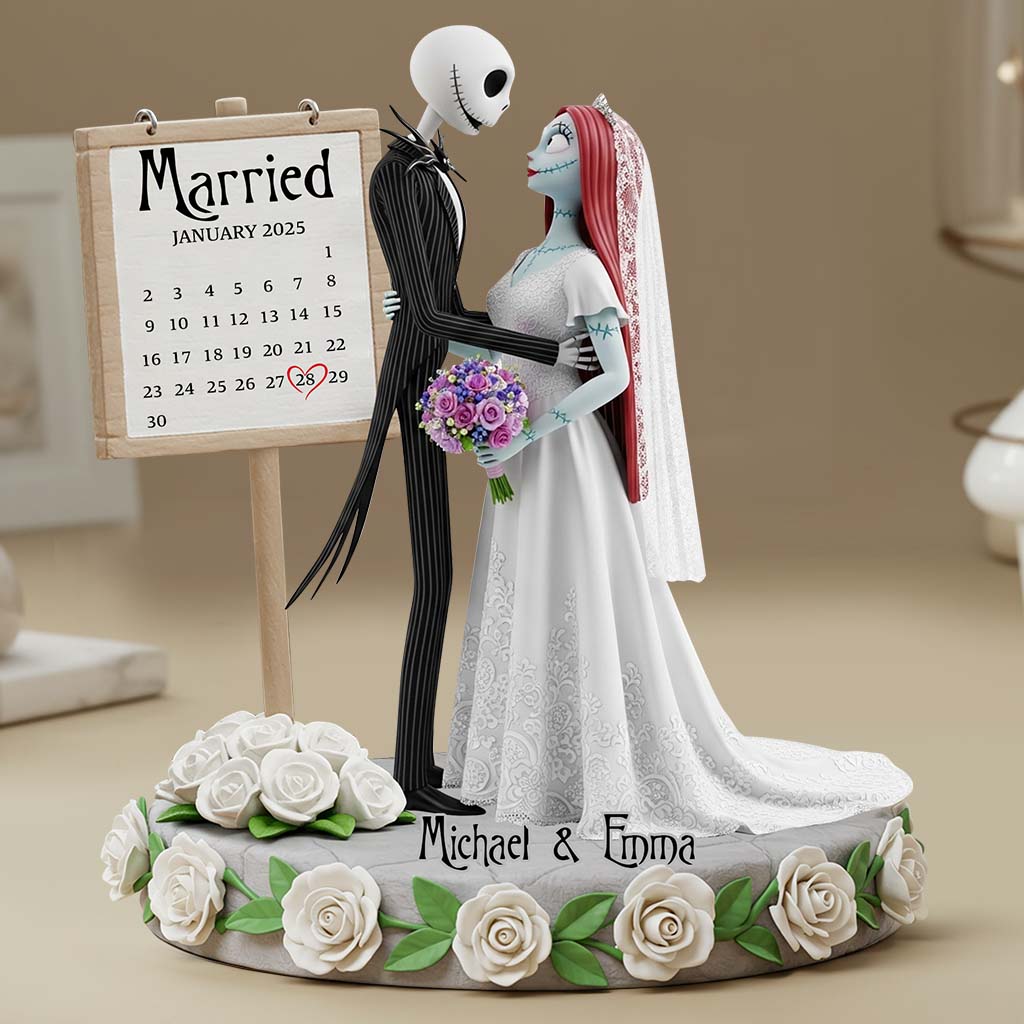 Happy Anniversary - Personalized Nightmare Custom Shaped Acrylic Plaque