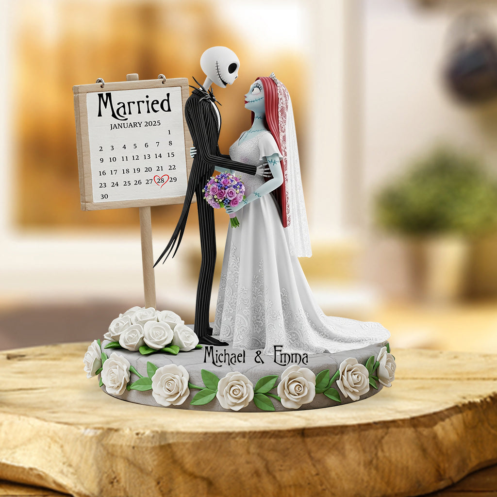 Happy Anniversary - Personalized Nightmare Custom Shaped Acrylic Plaque