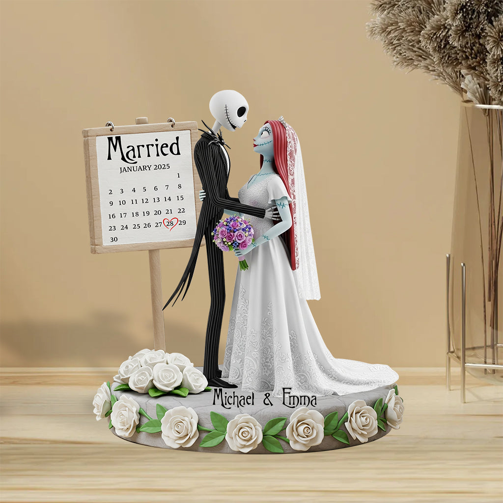 Happy Anniversary - Personalized Nightmare Custom Shaped Acrylic Plaque