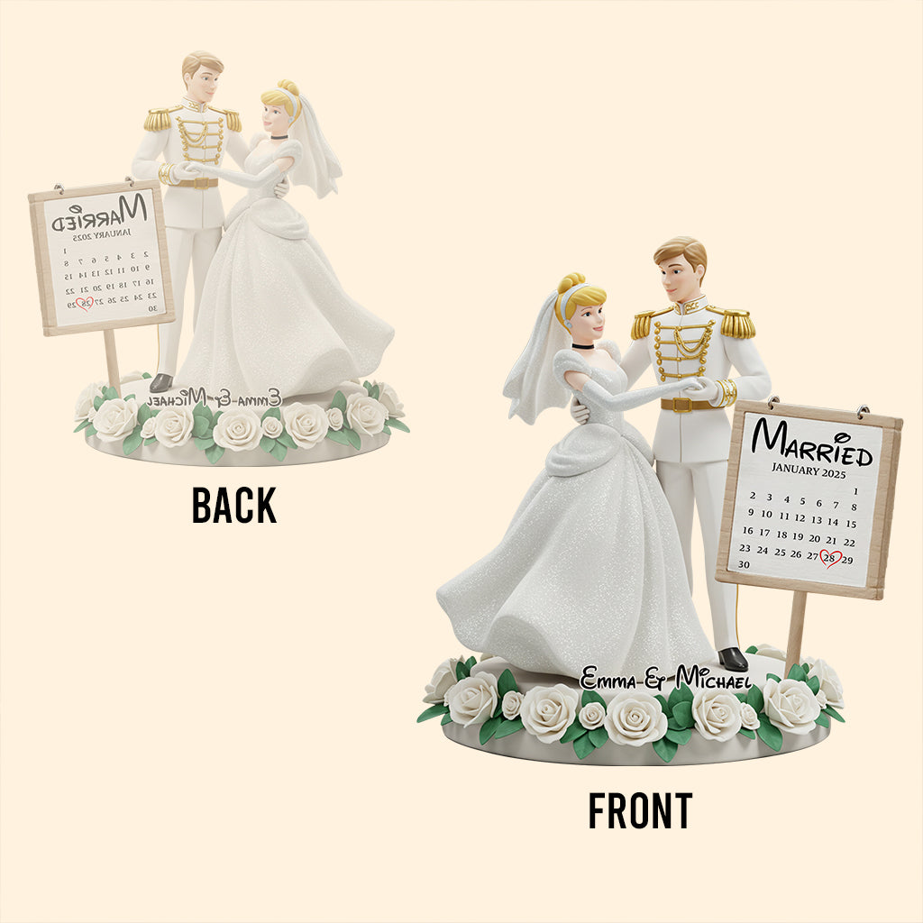 Happily Ever After Anniversary - Personalized Mouse Custom Shaped Acrylic Plaque