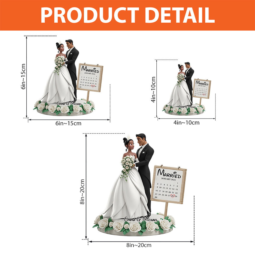 Happily Ever After Anniversary - Personalized Mouse Custom Shaped Acrylic Plaque