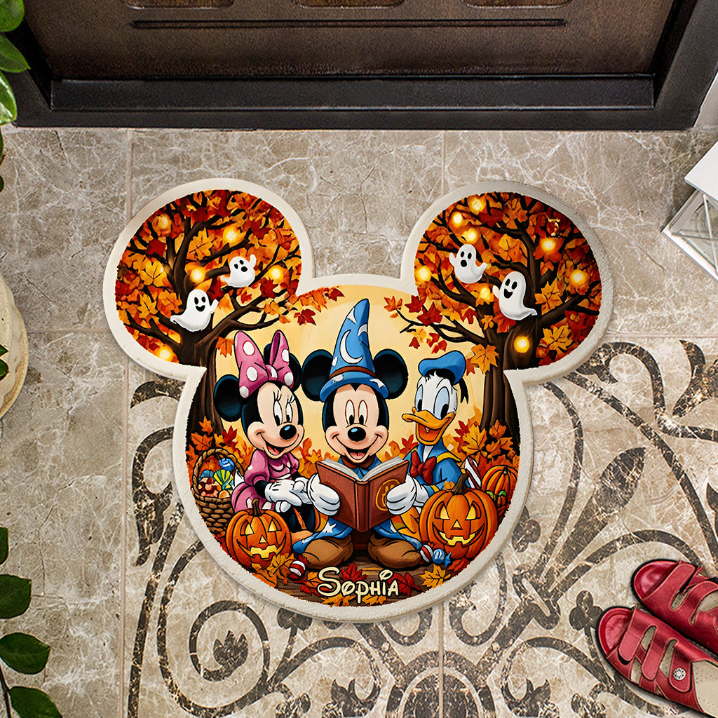 Til The Season - Personalized Mouse Shaped Doormat/ Rug
