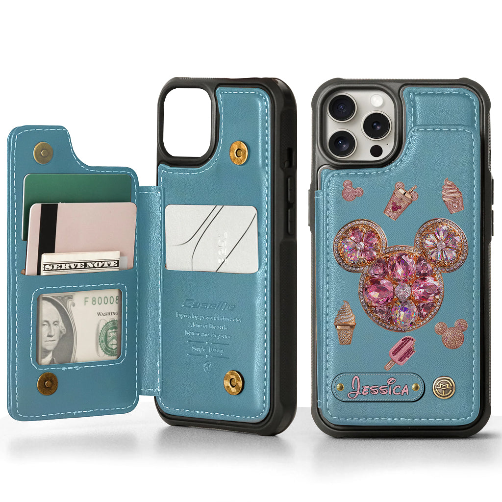 Magical Moments - Personalized Mouse Wallet Phone Case