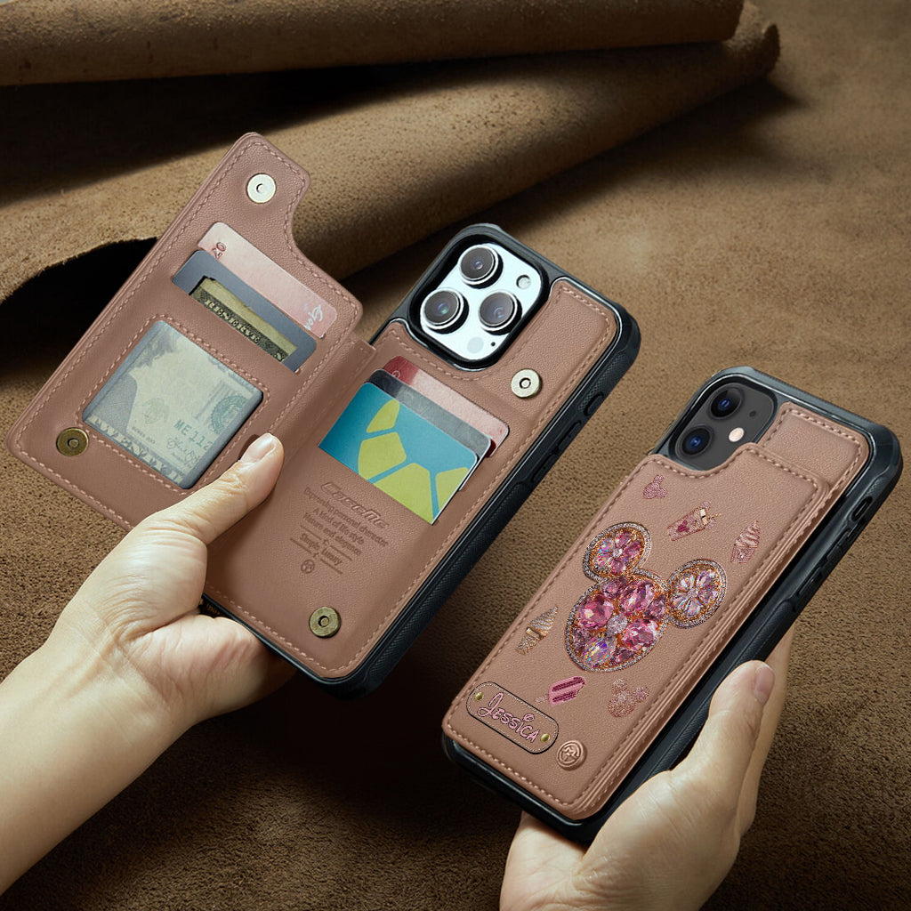 Magical Moments - Personalized Mouse Wallet Phone Case