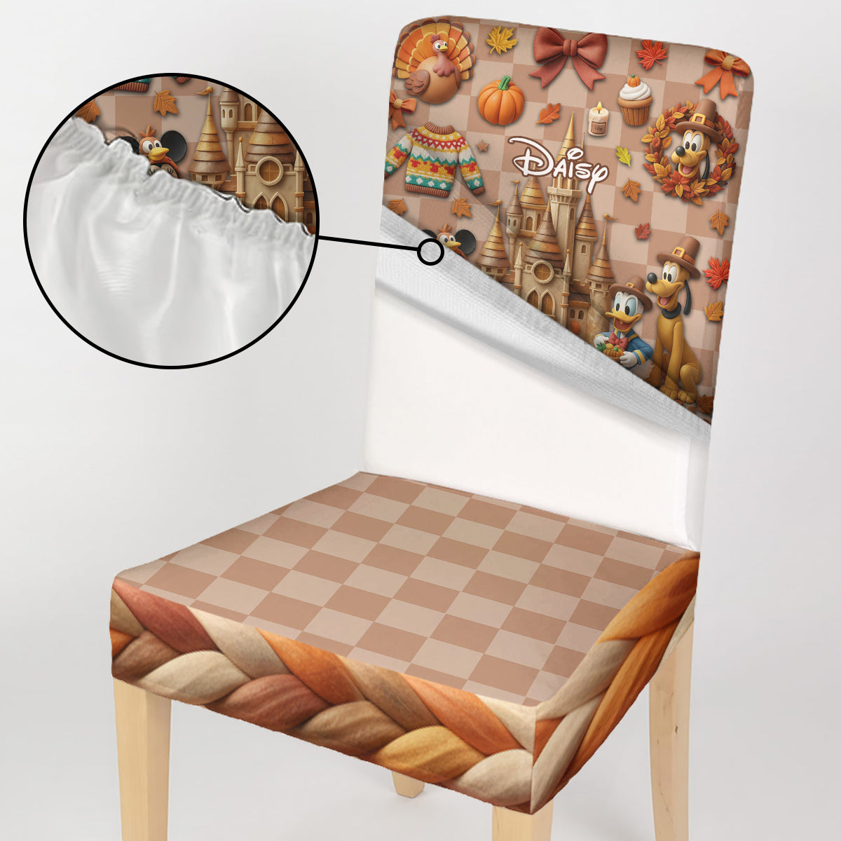 Tis The Season - Personalized Mouse Chair Cover Set