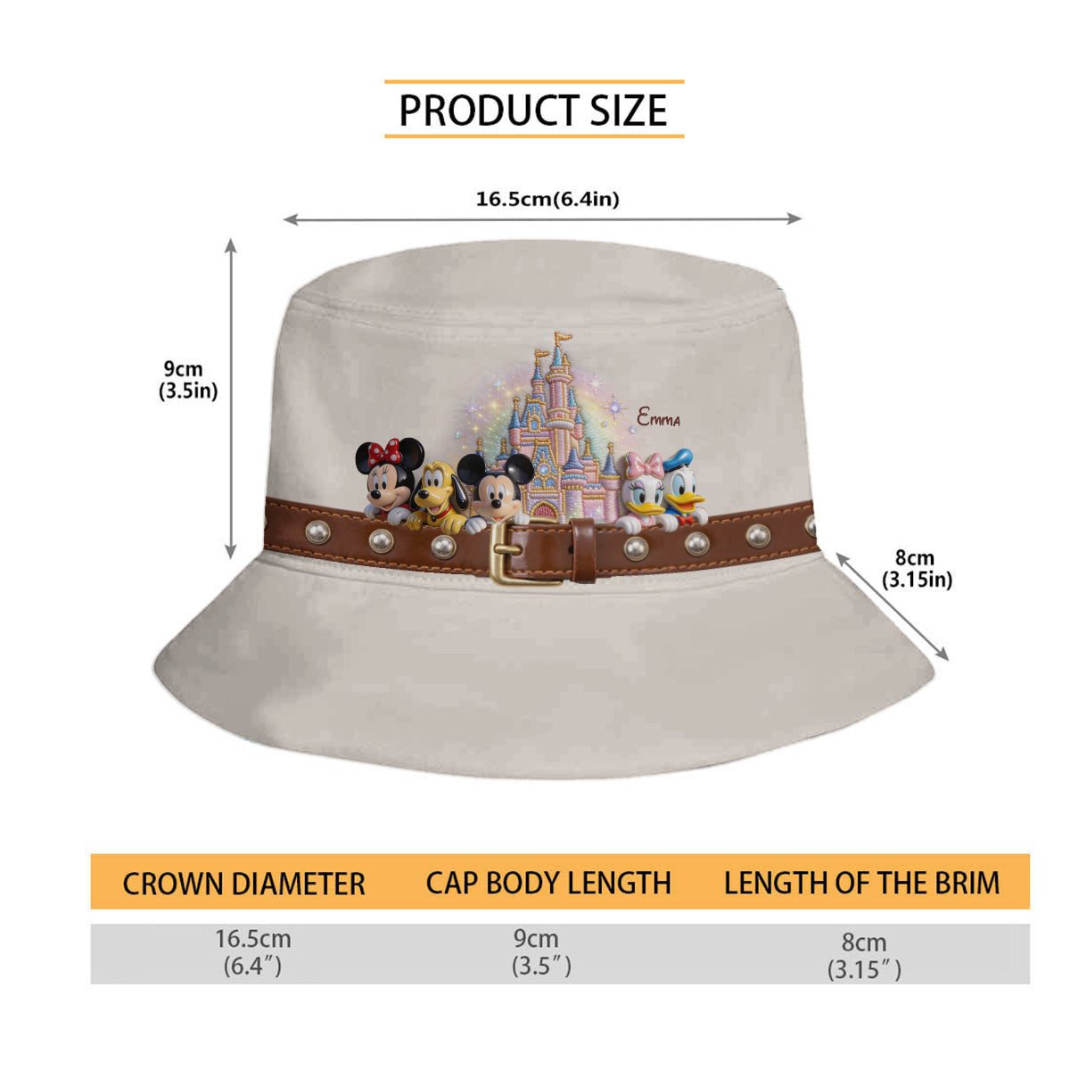 Magical Friends - Personalized Dream Trip Bucket Hat