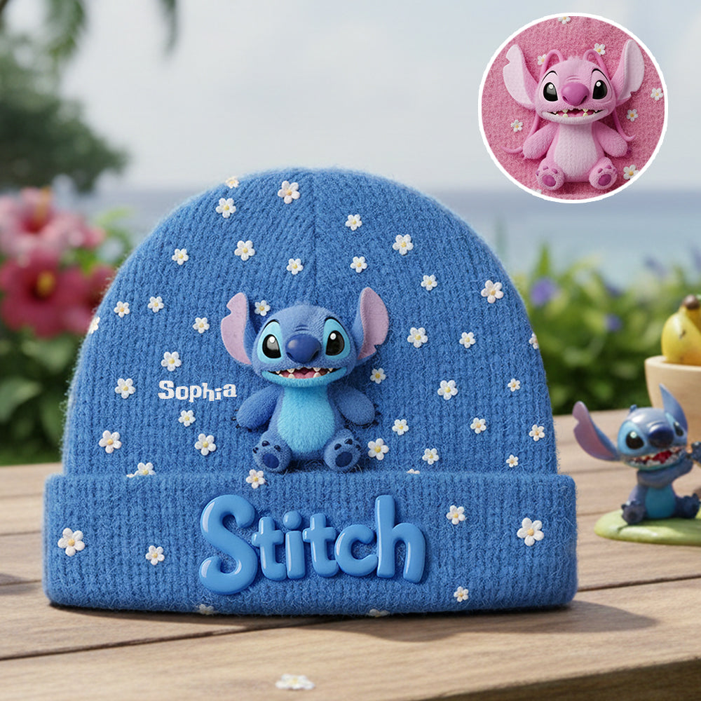 Ohana Means Family - Personalized Ohana Beanie Hat