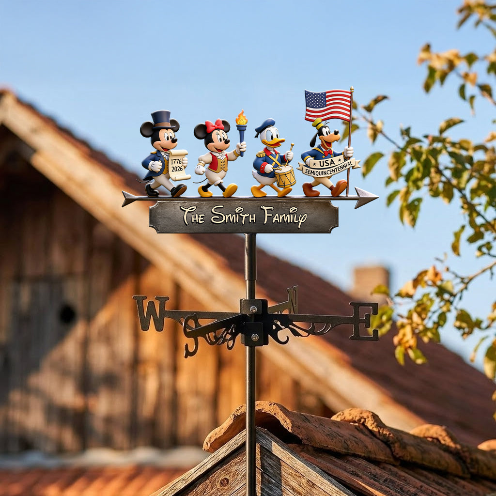 250th Anniversary - Personalized Mouse Weather Vane