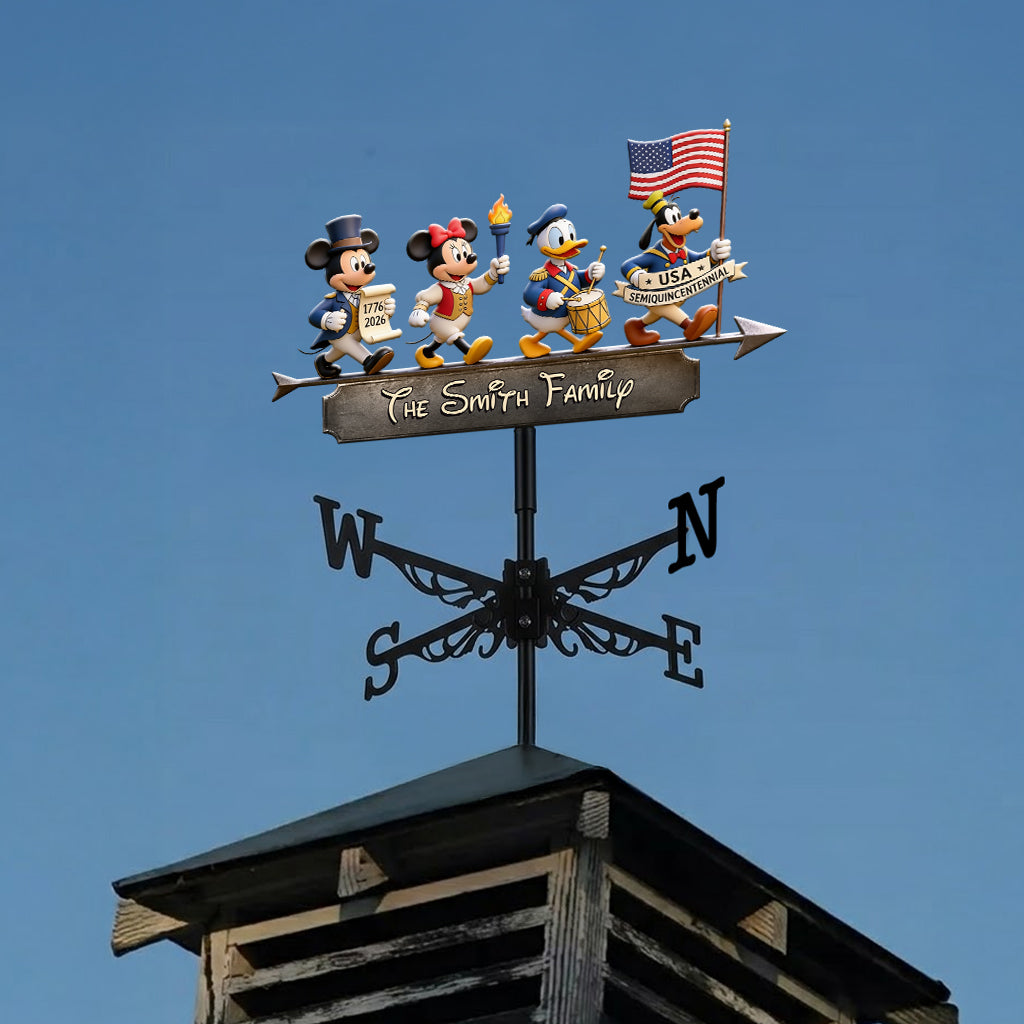 250th Anniversary - Personalized Mouse Weather Vane