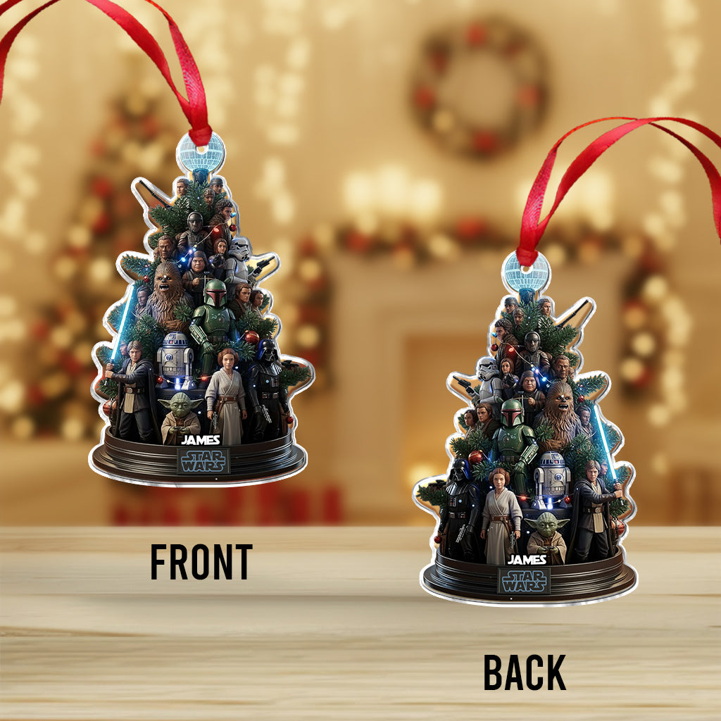 Dashing Through The Snow - Personalized The Force Ornament