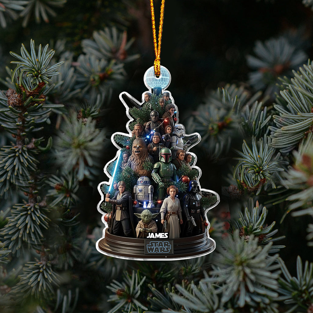 Dashing Through The Snow - Personalized The Force Ornament