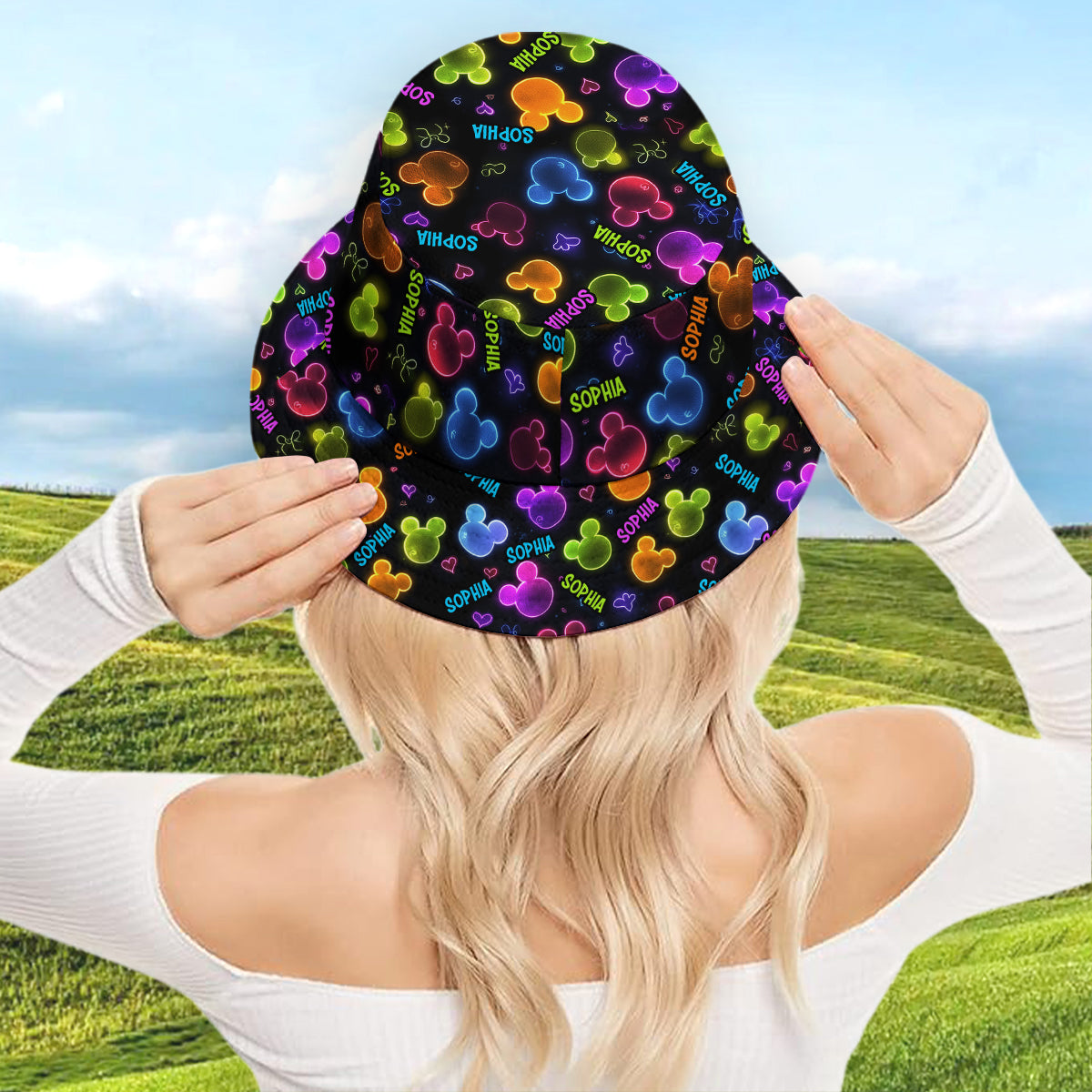 Magical Dream Suitable to Go Out - Personalized Mouse Bucket Hat
