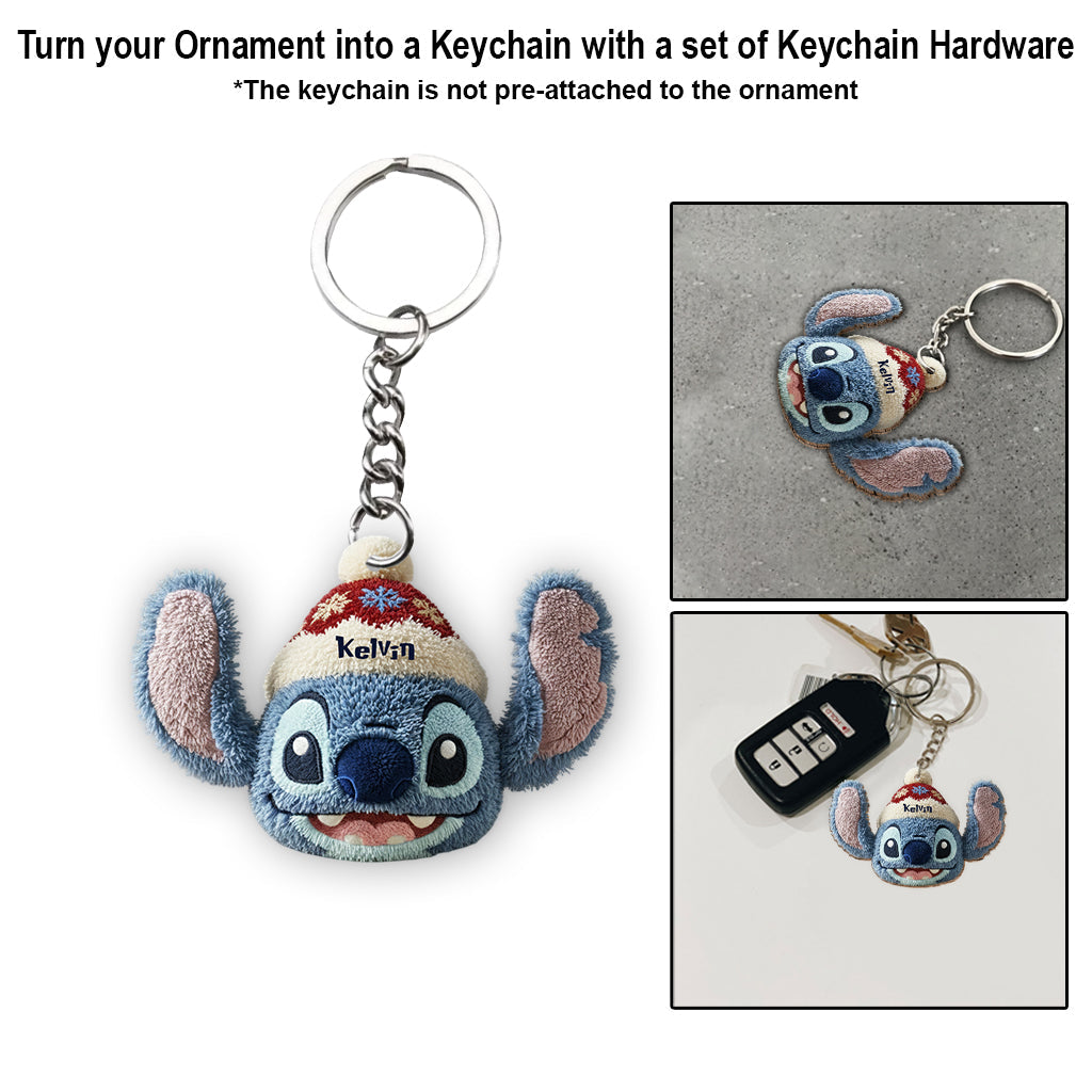 Ohana Friends Christmas Gift - Personalized Ohana Ornament