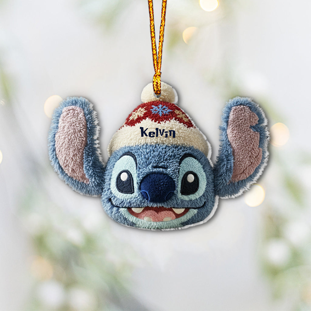 Ohana Friends Christmas Gift - Personalized Ohana Ornament