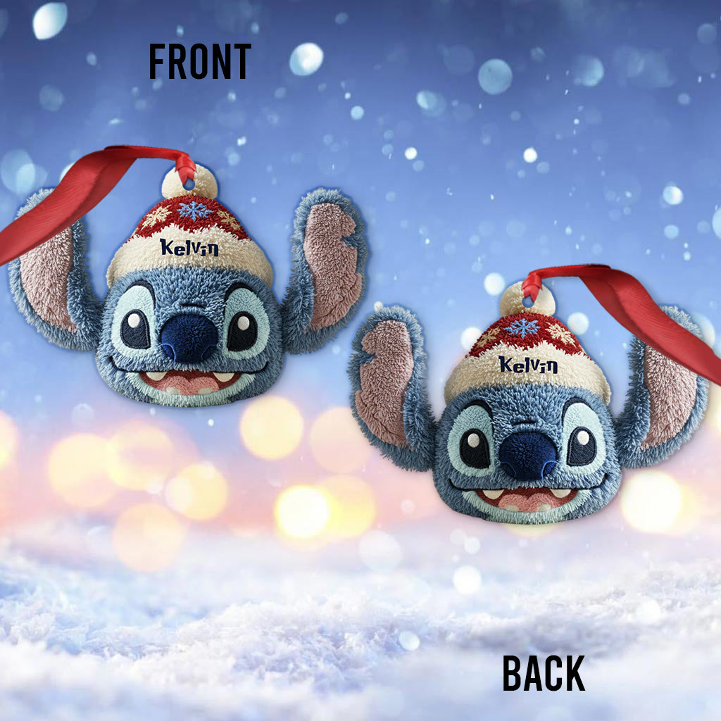 Ohana Friends Christmas Gift - Personalized Ohana Ornament