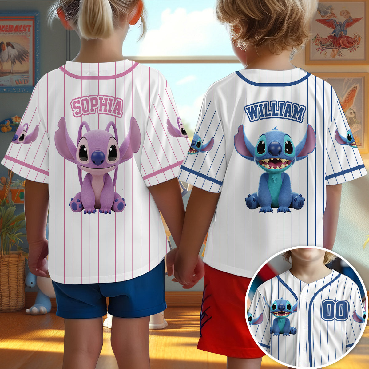 Ohana Vibe - Personalized Ohana Baseball Jersey
