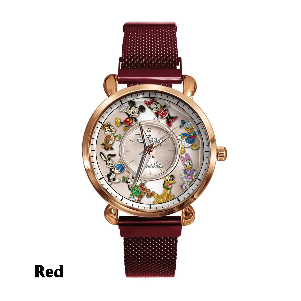 Magical Friends - Personalized Mouse Women Hand Watch