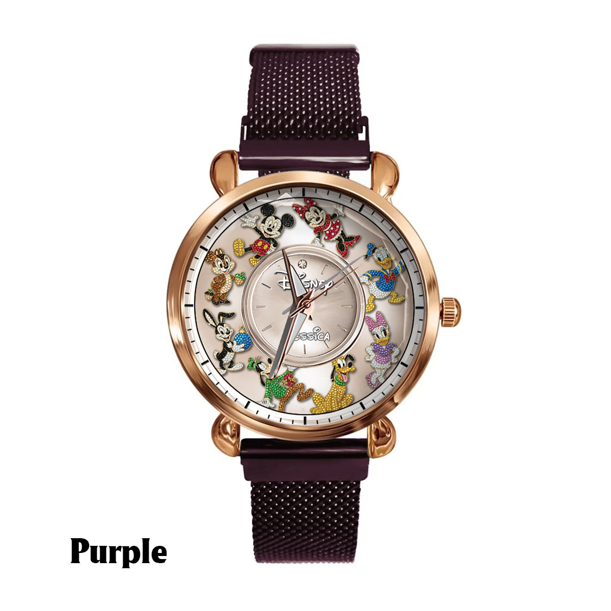 Magical Friends - Personalized Mouse Women Hand Watch