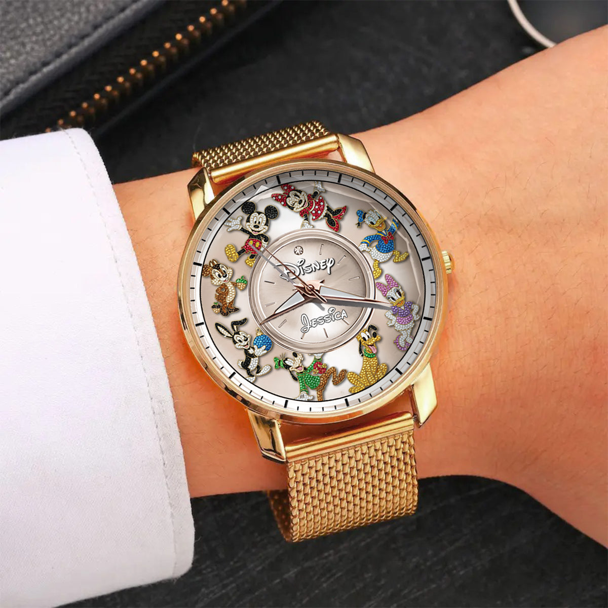 Magical Friends - Personalized Mouse Women Hand Watch