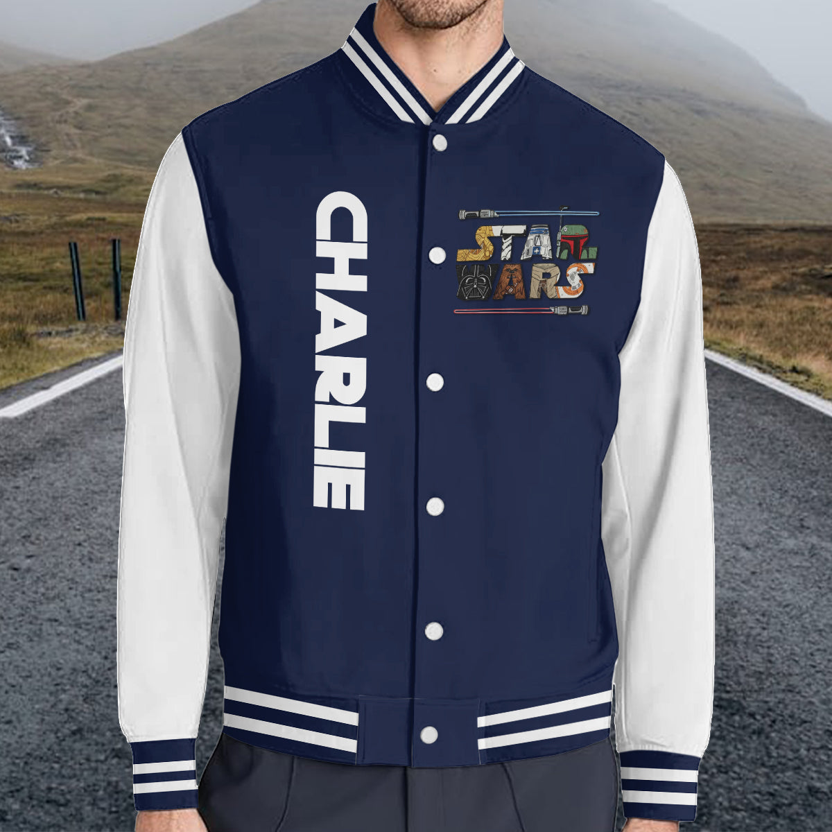 The Force - Personalized The Force Varsity Jacket