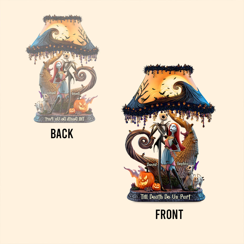 Till Death Do Us Part - Personalized Nightmare Custom Shaped Acrylic Plaque