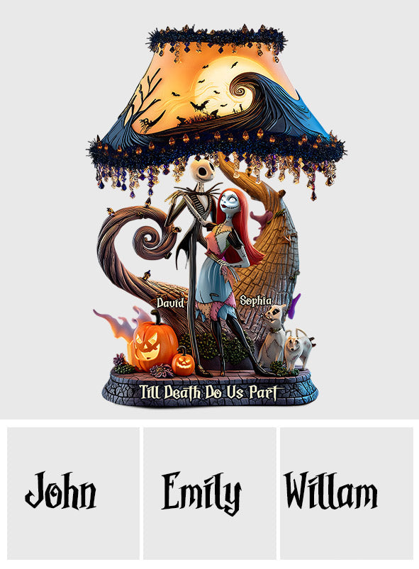Till Death Do Us Part - Personalized Nightmare Custom Shaped Acrylic Plaque