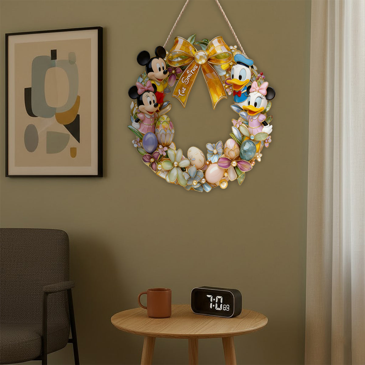 Magical Easter - Personalized Mouse LED Light Acrylic Sign