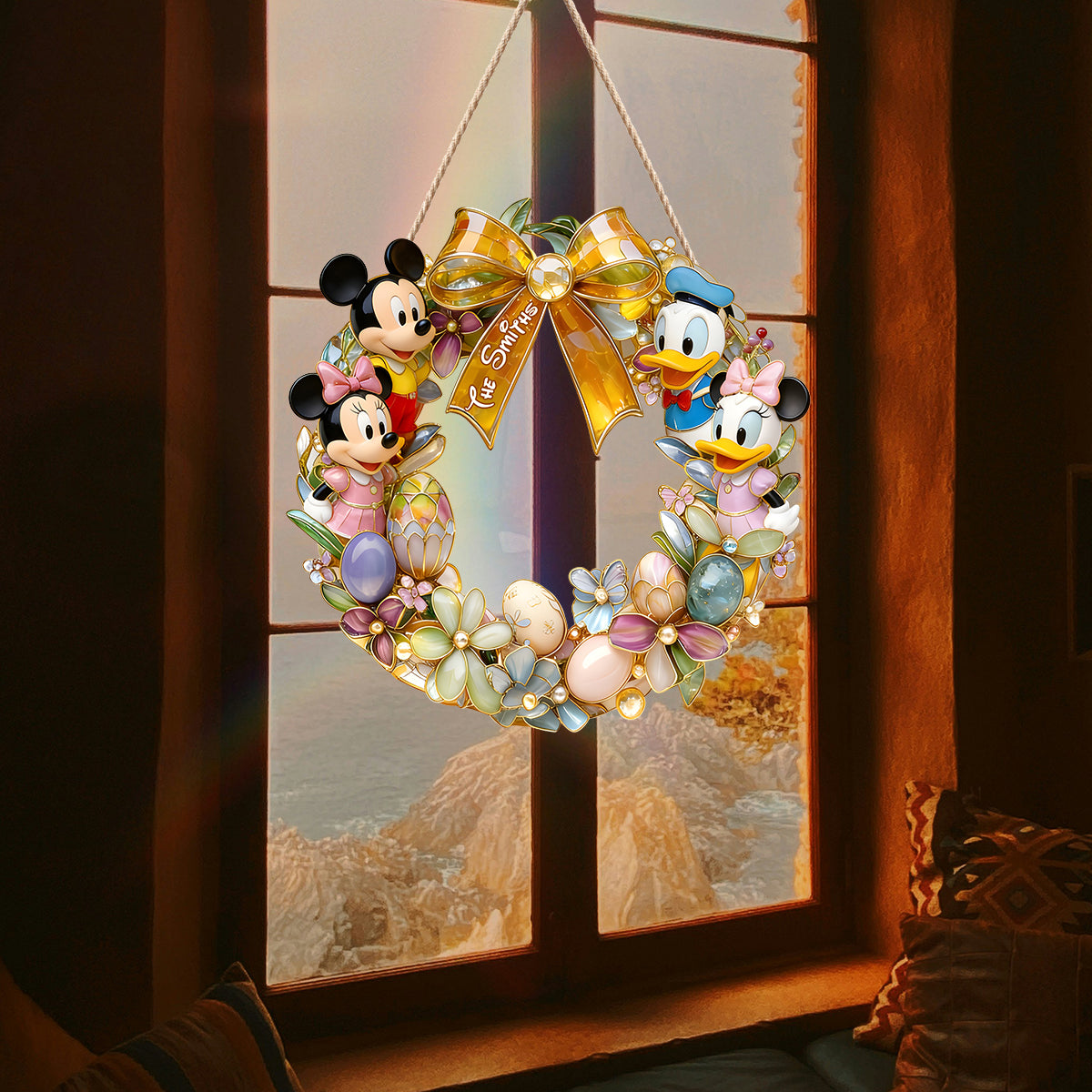 Magical Easter - Personalized Mouse LED Light Acrylic Sign