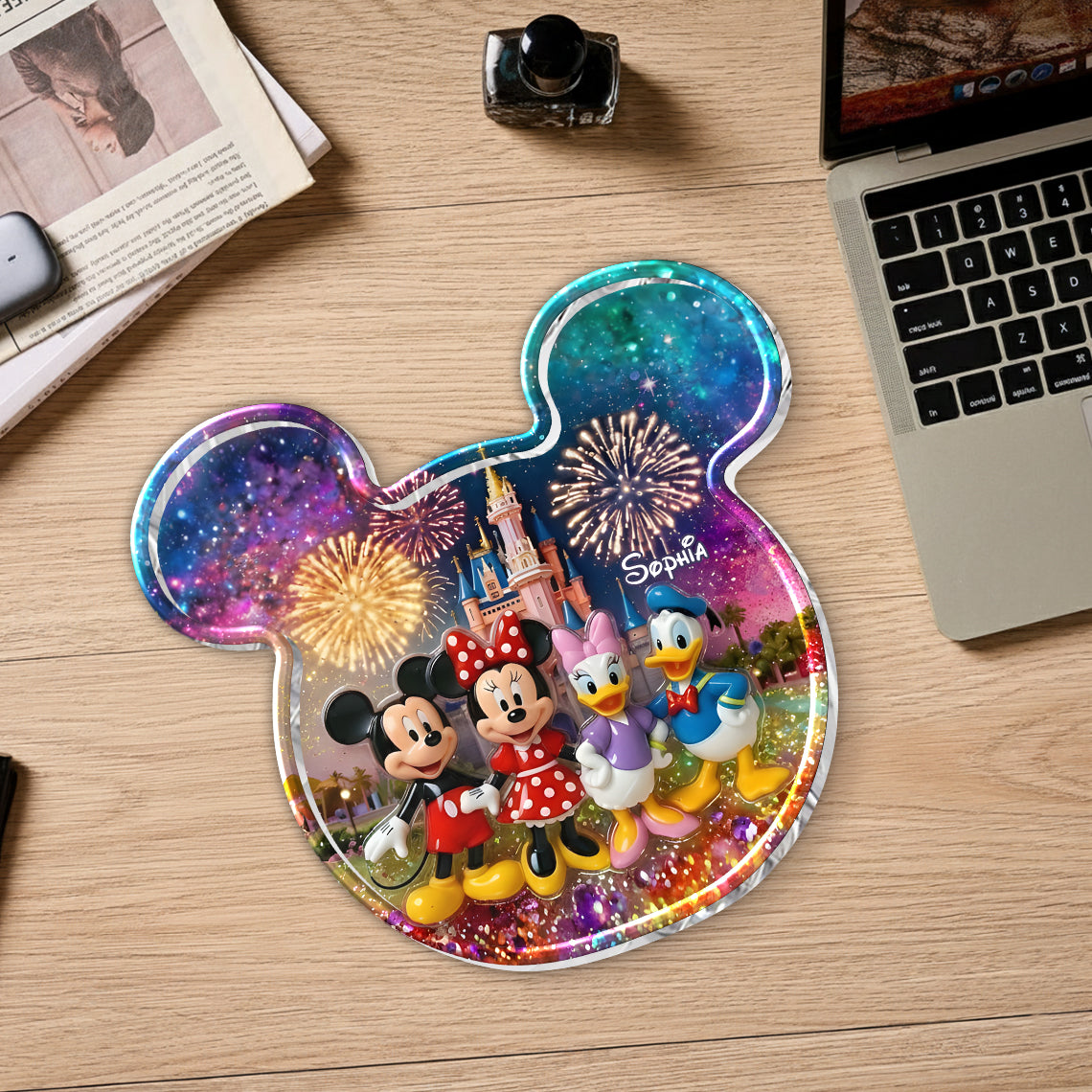 Magical Castle - Personalized Mouse Catch-All Tray