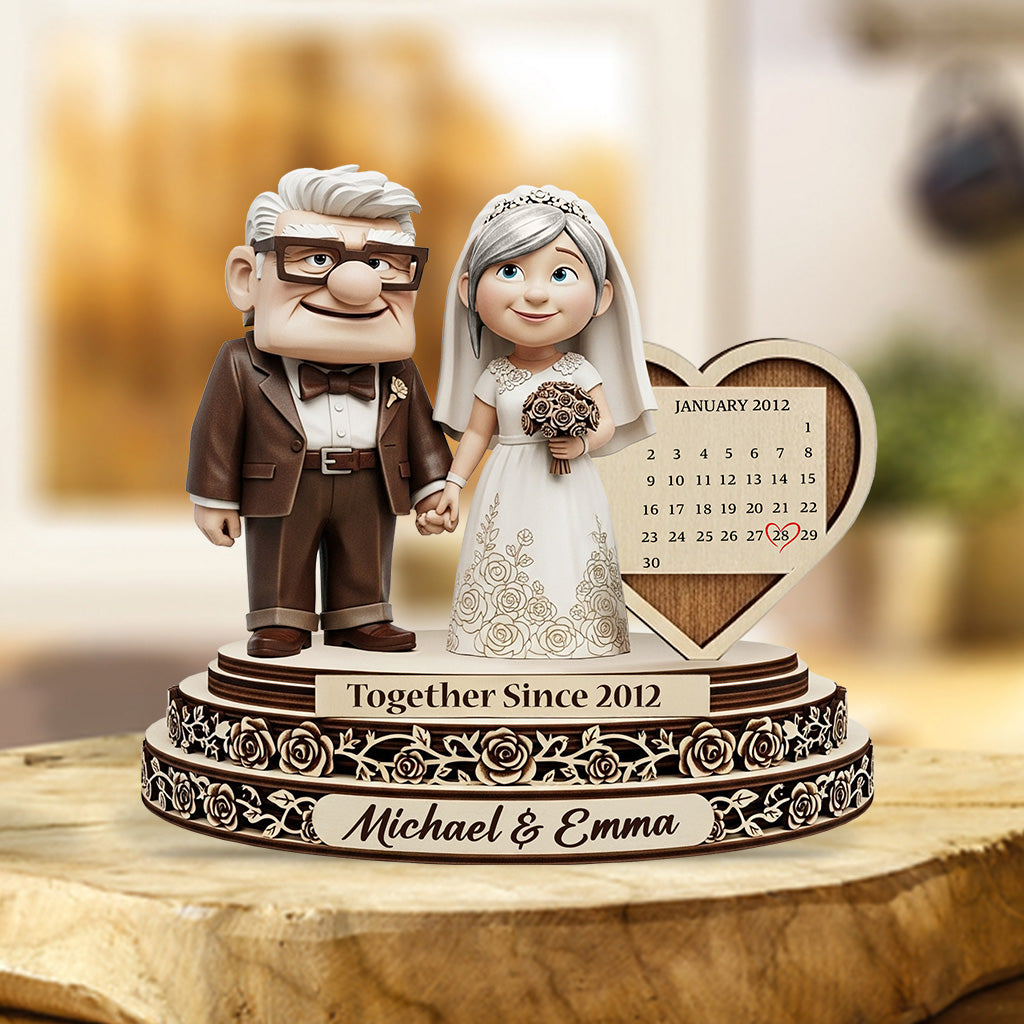 Married - Personalized Mouse Custom Shaped Acrylic Plaque