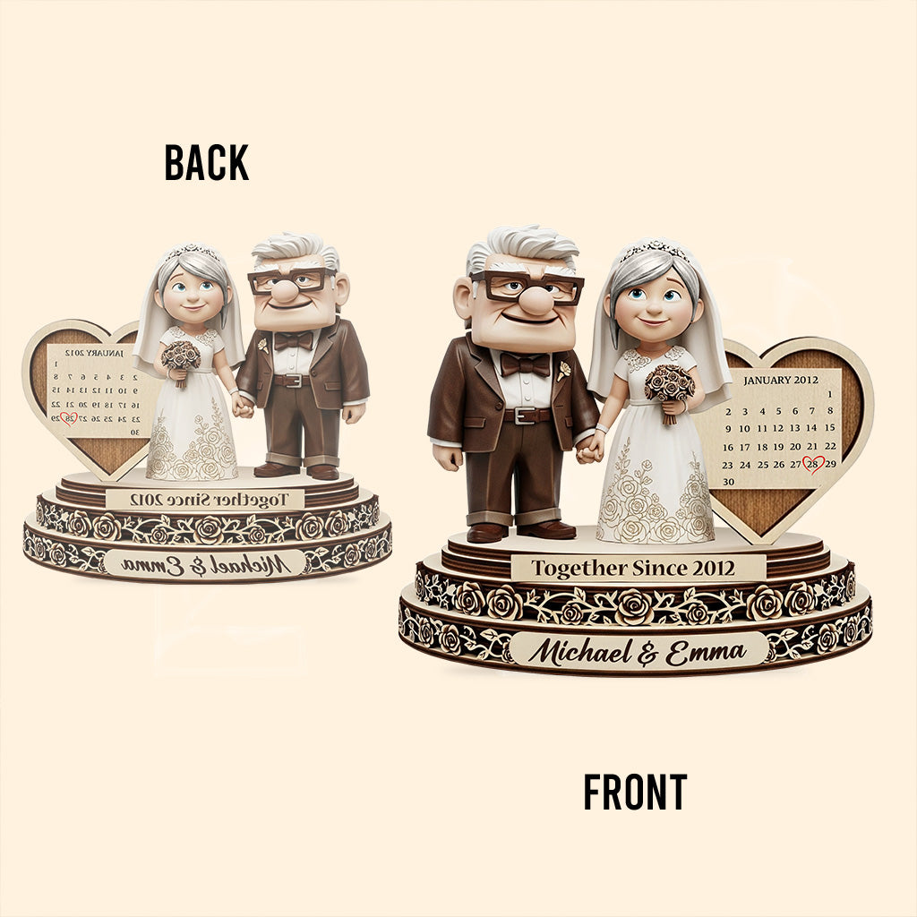 Married - Personalized Mouse Custom Shaped Acrylic Plaque