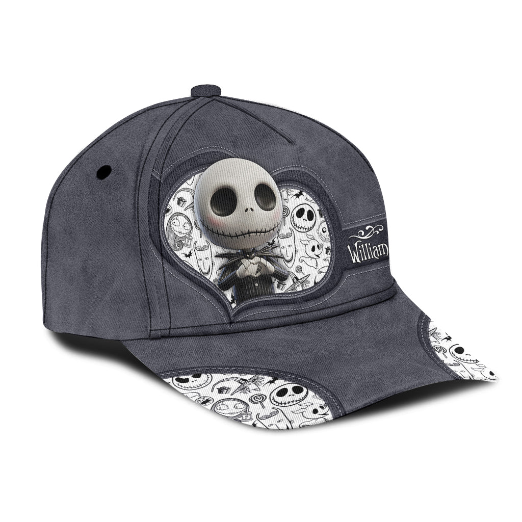 Spooky Sweetheart - Personalized Nightmare Classic Cap