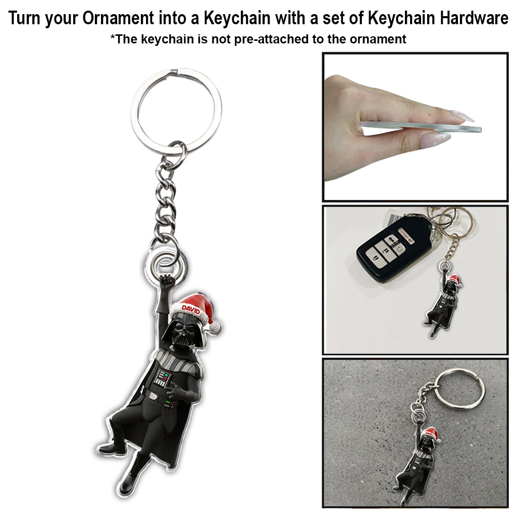 Funny Christmas Gift - Personalized The Force Ornament