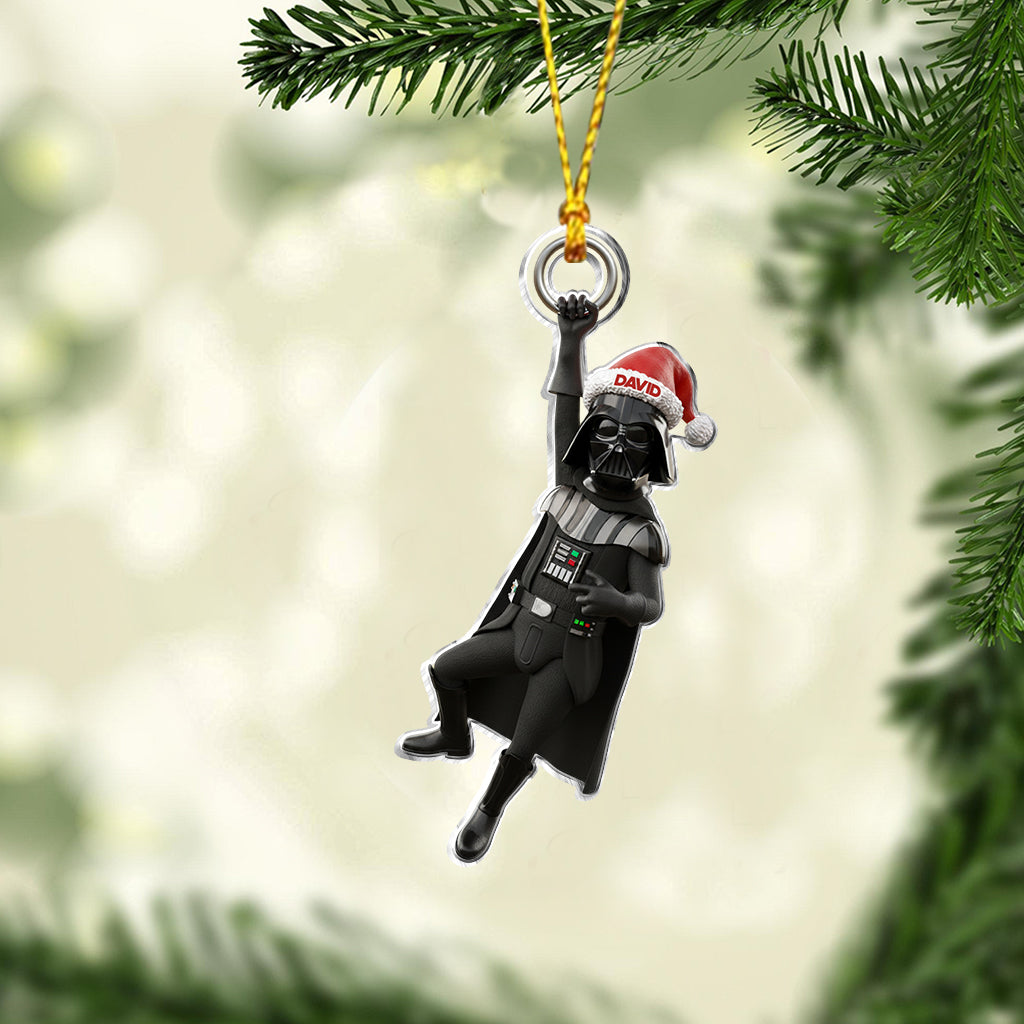 Funny Christmas Gift - Personalized The Force Ornament
