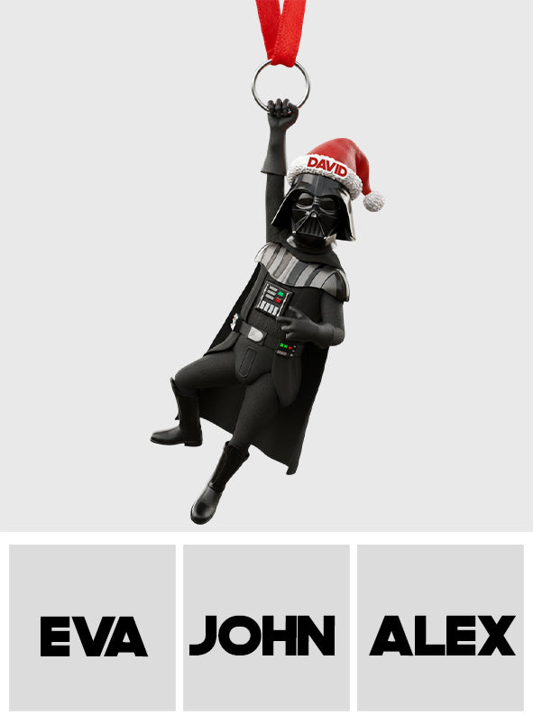 Funny Christmas Gift - Personalized The Force Ornament