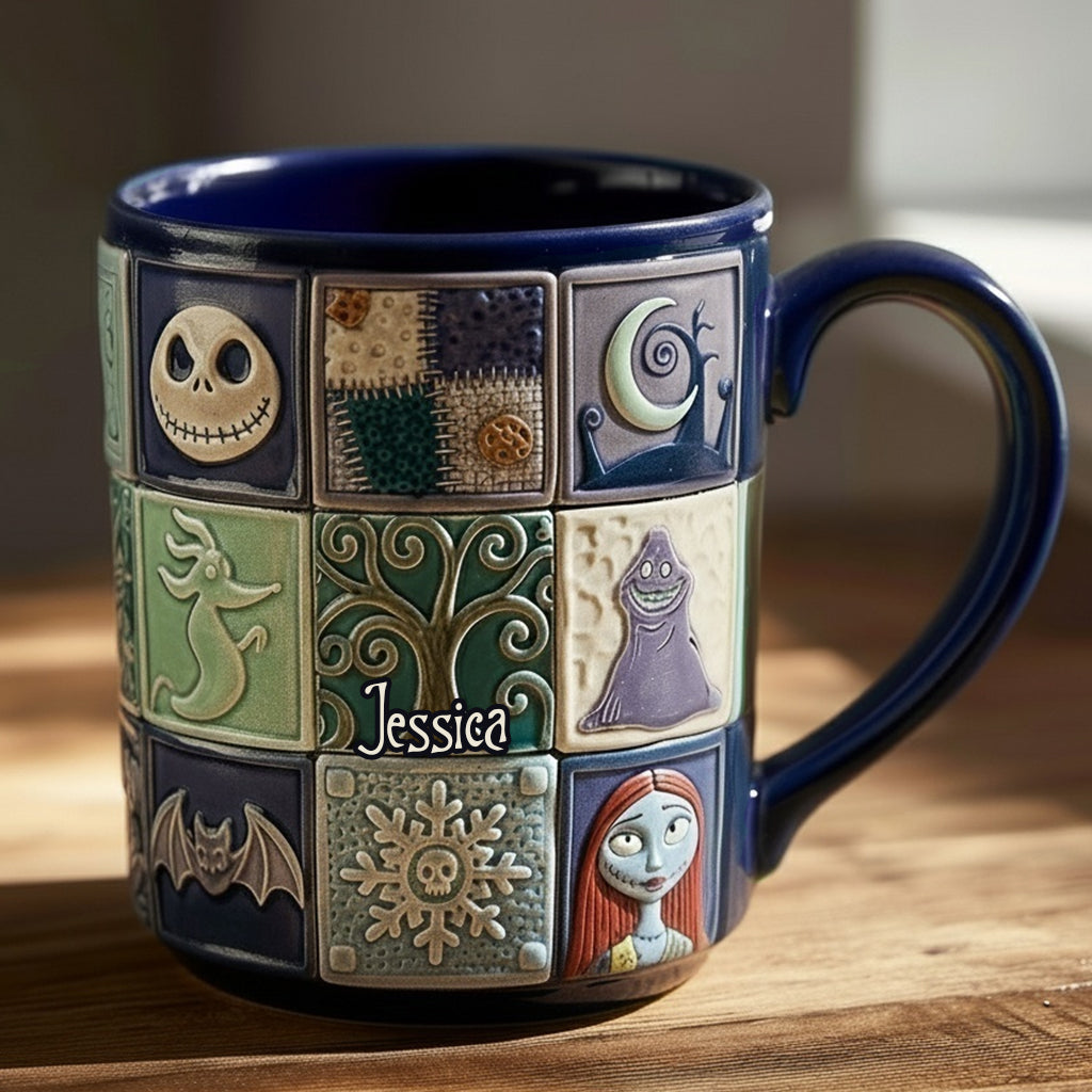 The Night Before Christmas - Personalized Nightmare Accent Mug