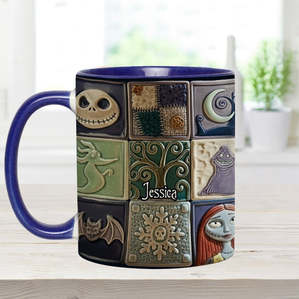 The Night Before Christmas - Personalized Nightmare Accent Mug