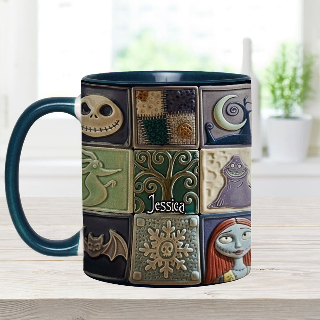 The Night Before Christmas - Personalized Nightmare Accent Mug