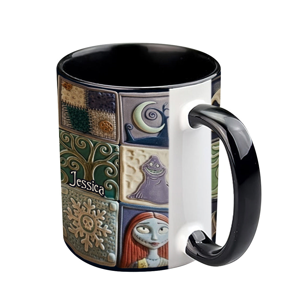 The Night Before Christmas - Personalized Nightmare Accent Mug