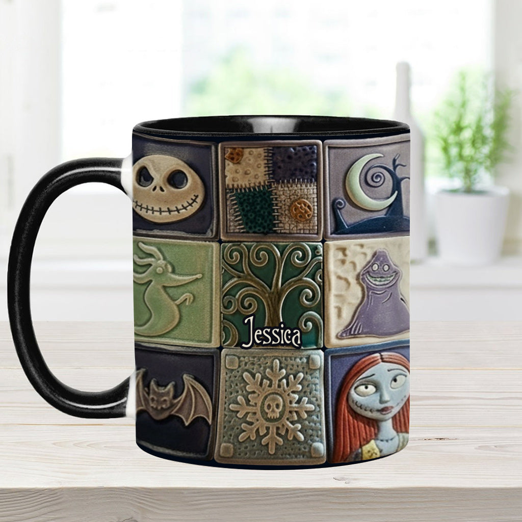 The Night Before Christmas - Personalized Nightmare Accent Mug
