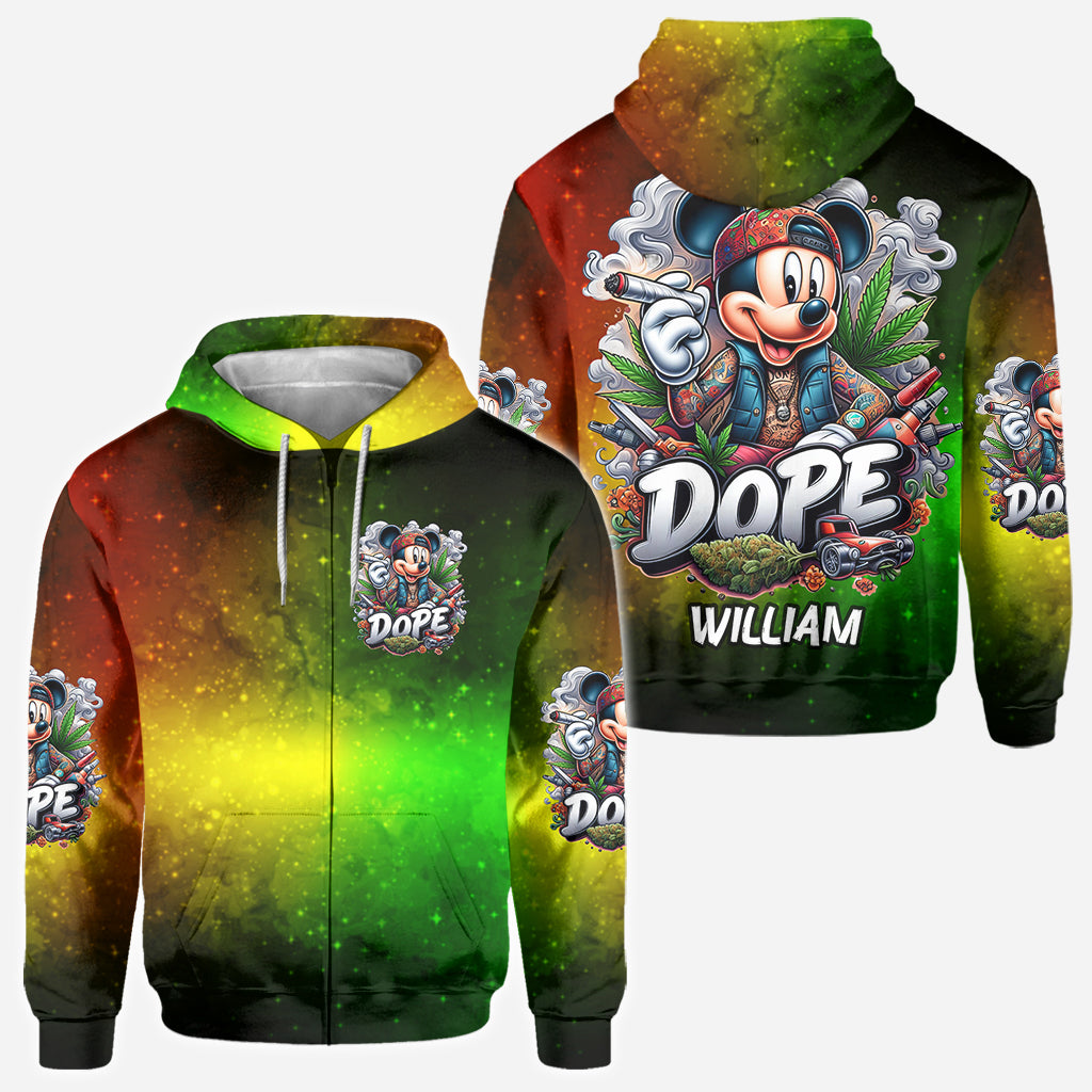 Weed Dope - Personalized Weed All Over Shirt