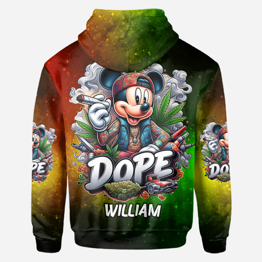 Weed Dope - Personalized Weed All Over Shirt