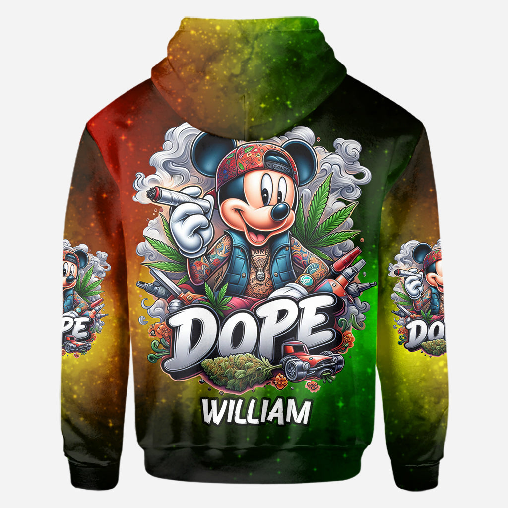 Weed Dope - Personalized Weed All Over Shirt