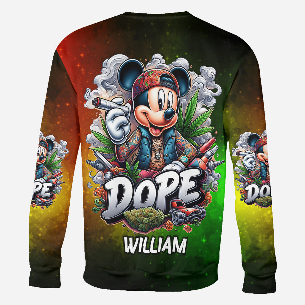 Weed Dope - Personalized Weed All Over Shirt