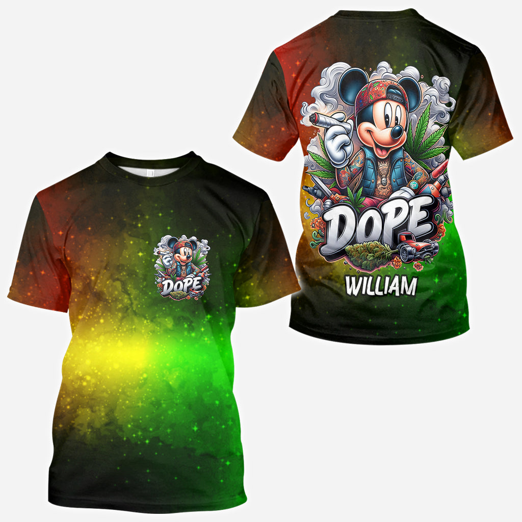 Weed Dope - Personalized Weed All Over Shirt
