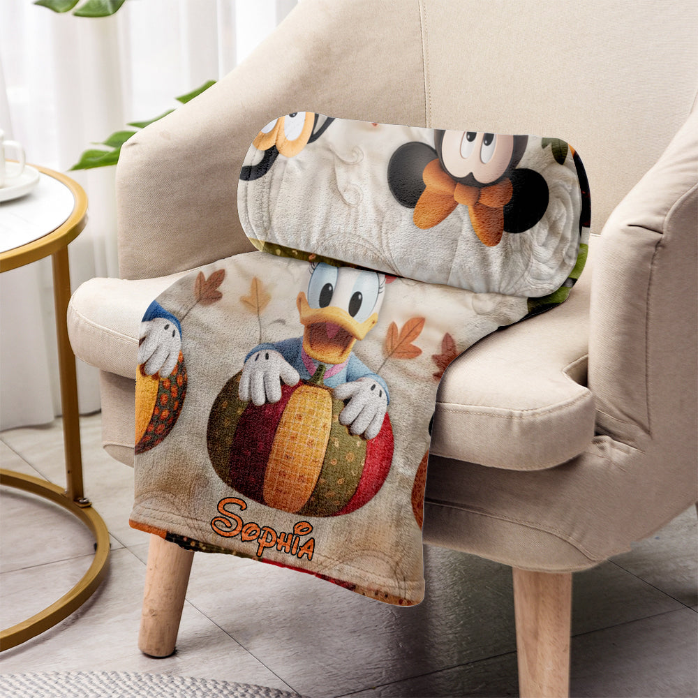 It's The Most Wonderful Time Of The Year - Personalized Mouse Blanket