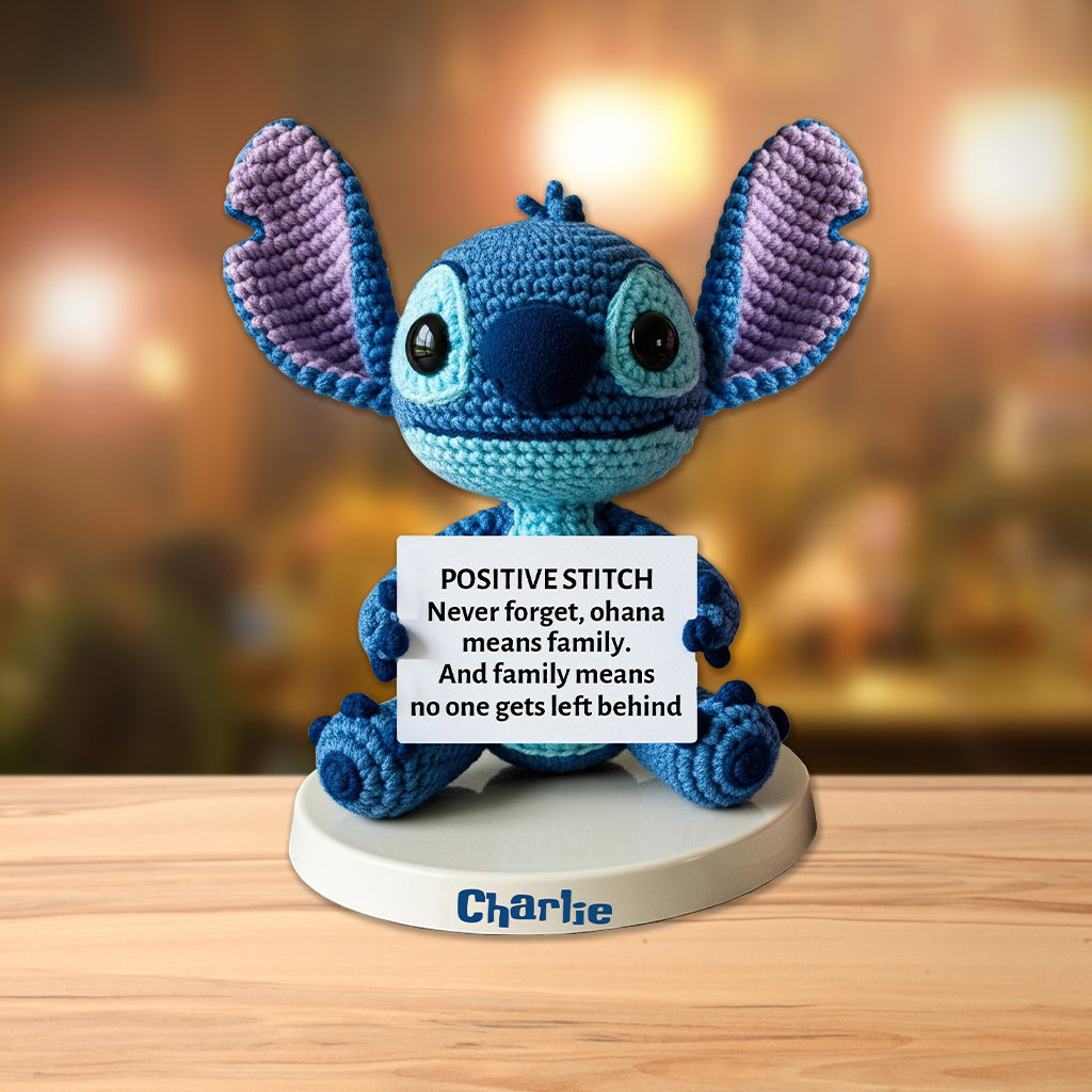 Ohana Emotional support - Personalized Ohana Custom Shaped Acrylic Plaque