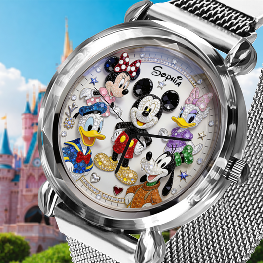 Magic Hours - Personalized Mouse Women Hand Watch
